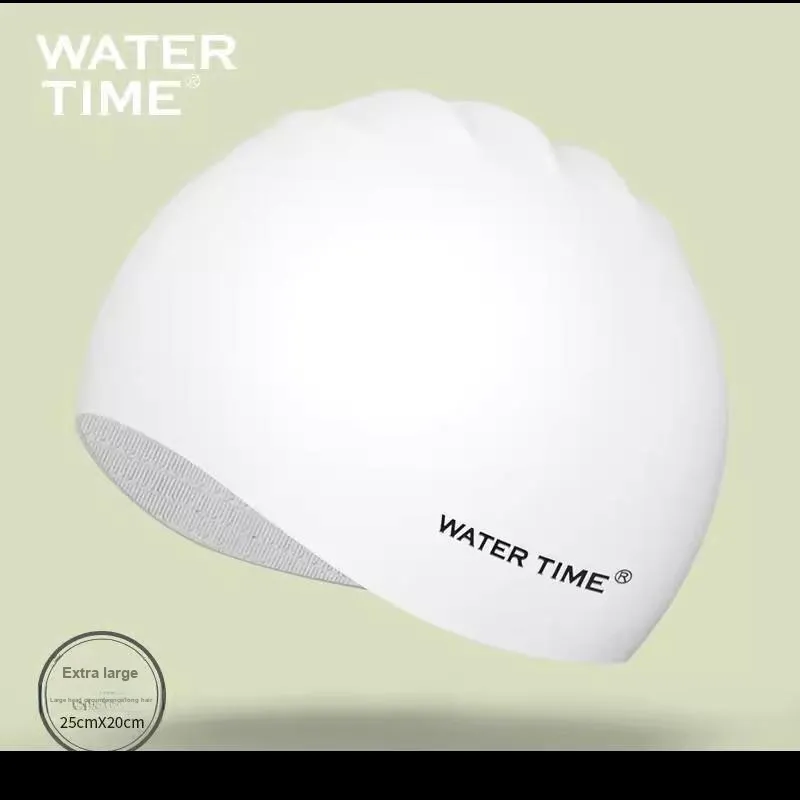 Watertime Swimming Caps Silicone Swim Unisex
