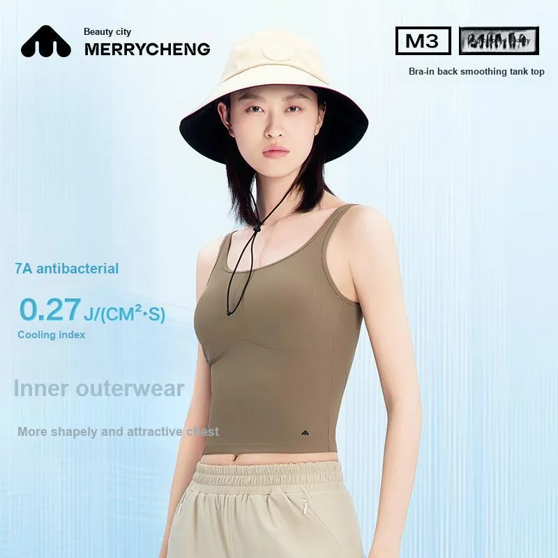 Merry City Sleeveless Sports Shirts Women's-13