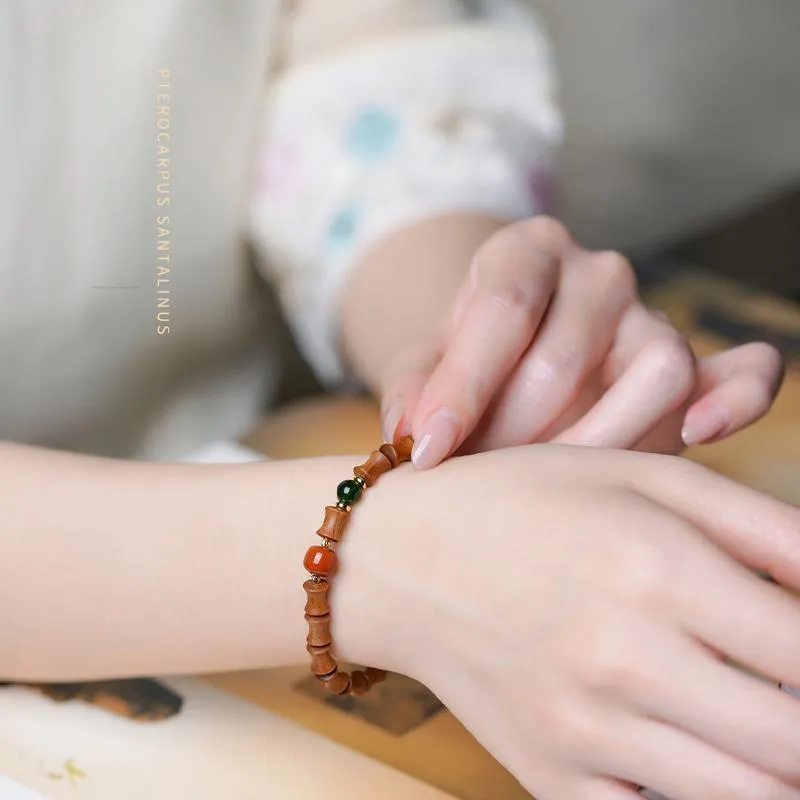DALONG Old Mountain Sandalwood Bracelets Unisex-1