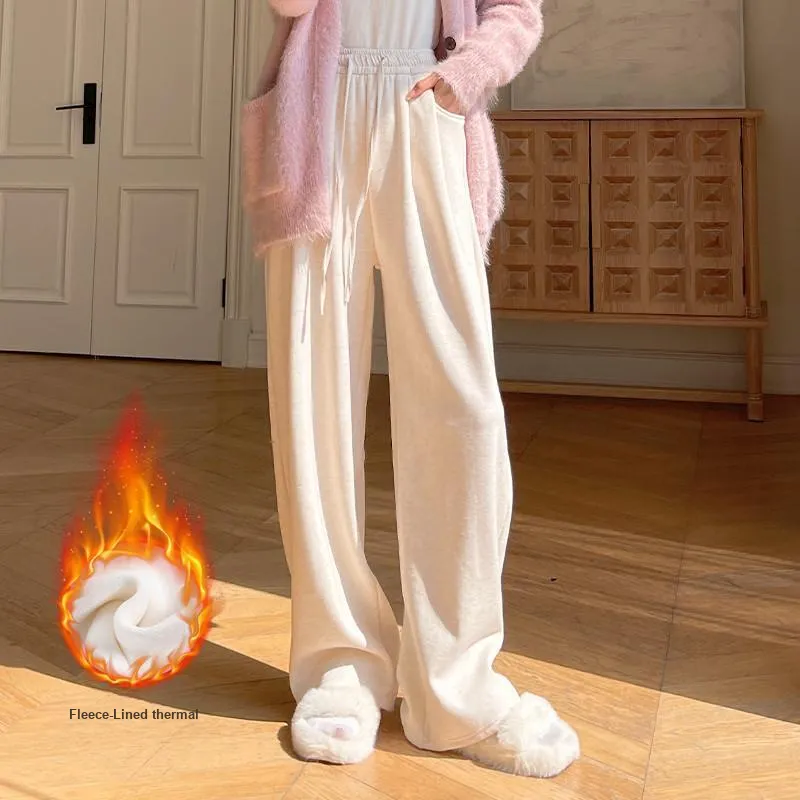 Ya Sheep People Casual Pants Women's Ecru-16