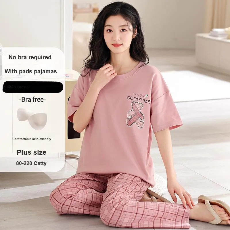 MADALLO Pajama Set Women's Pink-1