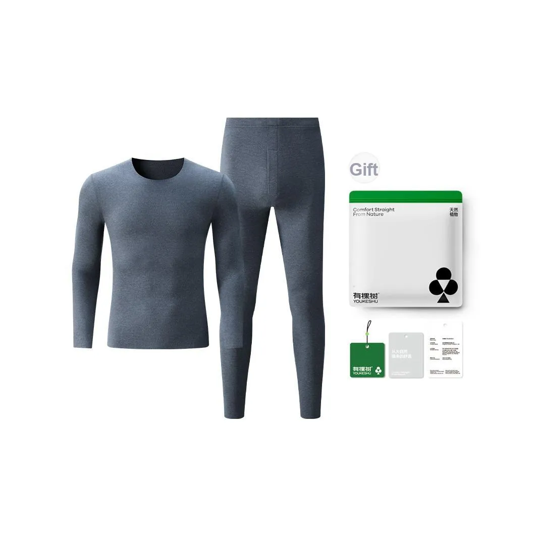 YOUKESHU Men's Thermal Sets