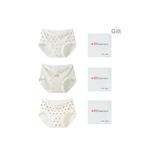 GRACEWELL Женское нижнее белье сумка для покупок 3 упаковки
