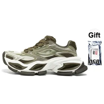 OGR Breathable Height Increasing Low Top Running Shoes Unisex Jadeite With High Green Jade Content