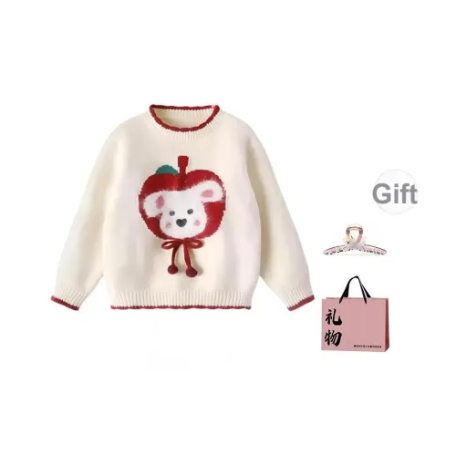 BAIDAIFEI Экрю В комплекте с заколкой-крабиком + сумка для покупок Женская трикотажная