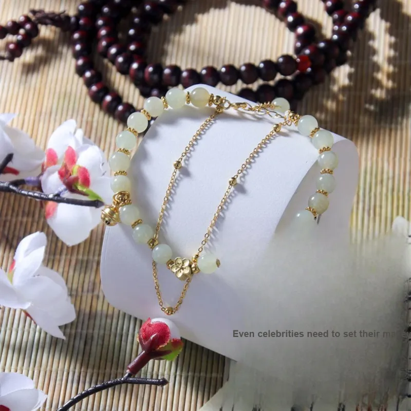 MEOBURLIY Colored Glaze Bracelets Women's-4