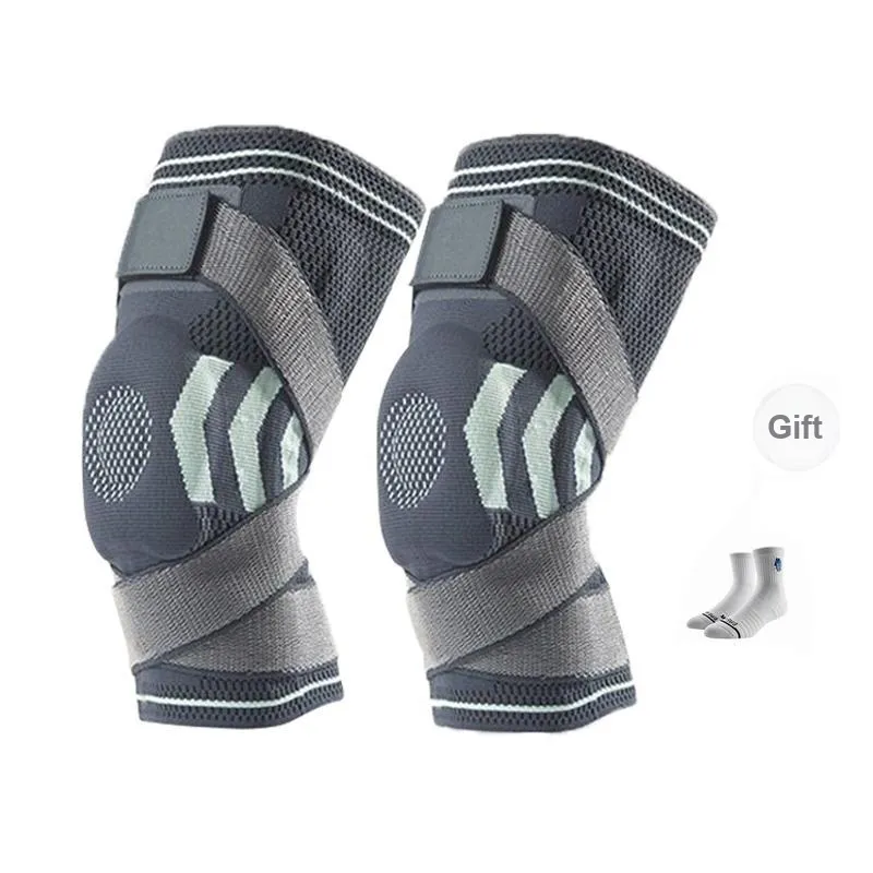 SMVP Knee Pads Polyester, Polyamide, Elastane, Silicone Basketball Unisex-41