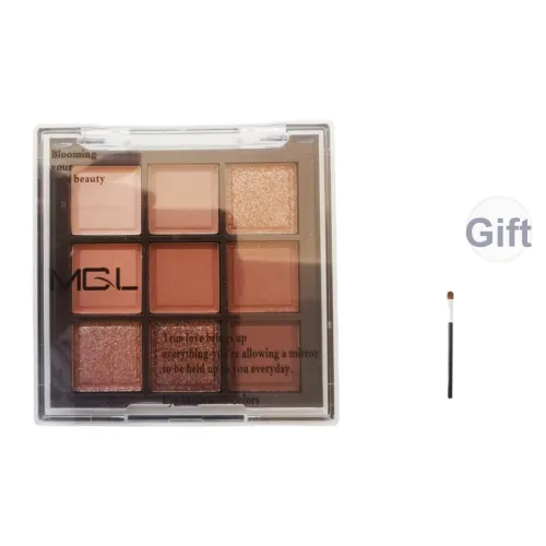 MGL Nine Цвет Кисть для теней Palette Earth Тон Матовый Сияние Водонепроницаемый Контуринг Доступный Студенты Вечеринка