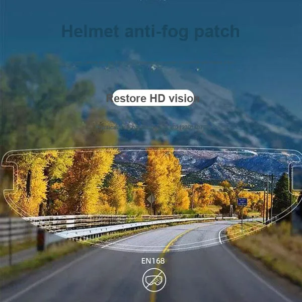 YAOHUI Cycling Gear Helmet Anti Fog Patch Unisex-5