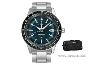 SEIKO Automatic Mechanical Movement Stainless Steel Strap Watch 40.75mm Men's Watches Blue Dial SSK009J1
