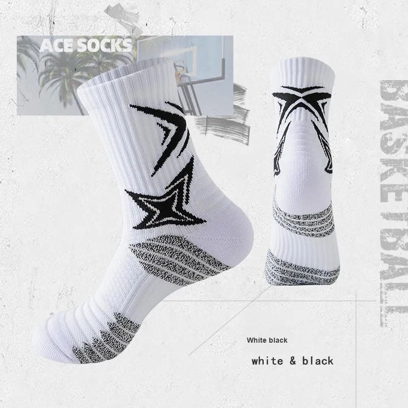 Gentle Welcome Basketball Socks Unisex Combo Set-1