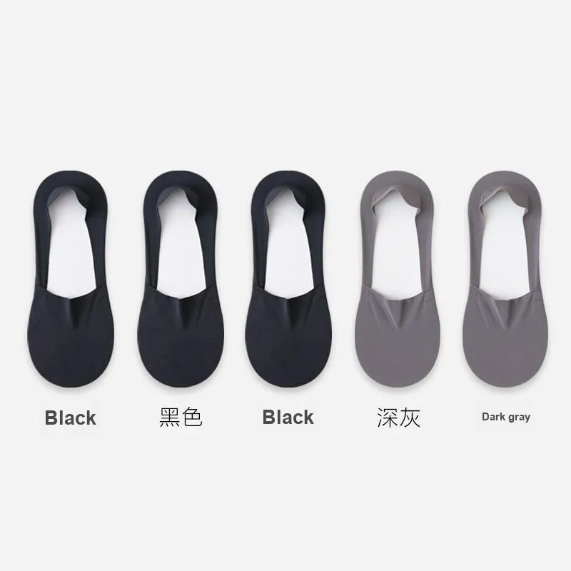 H YXIANG No Show Socks Men's Combo Set-20