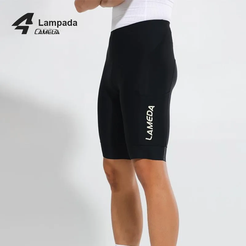 LAMBDA Cycling Pants Men Black Shorts-3