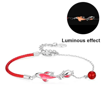 KADER 925 Sterling Silver Bracelets Women's Red Shore Box