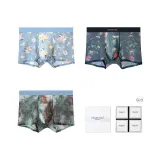 3 Pack[Birds Singing and Flowers Fragrant+Peony Crane+Red Plum Crane]