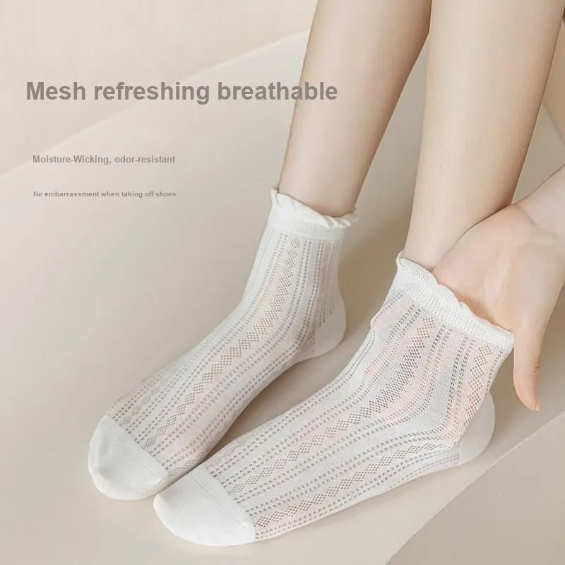 MIIOW Trend Party Series Mid-Calf Socks Women's Shopping Bag Combo Set-3