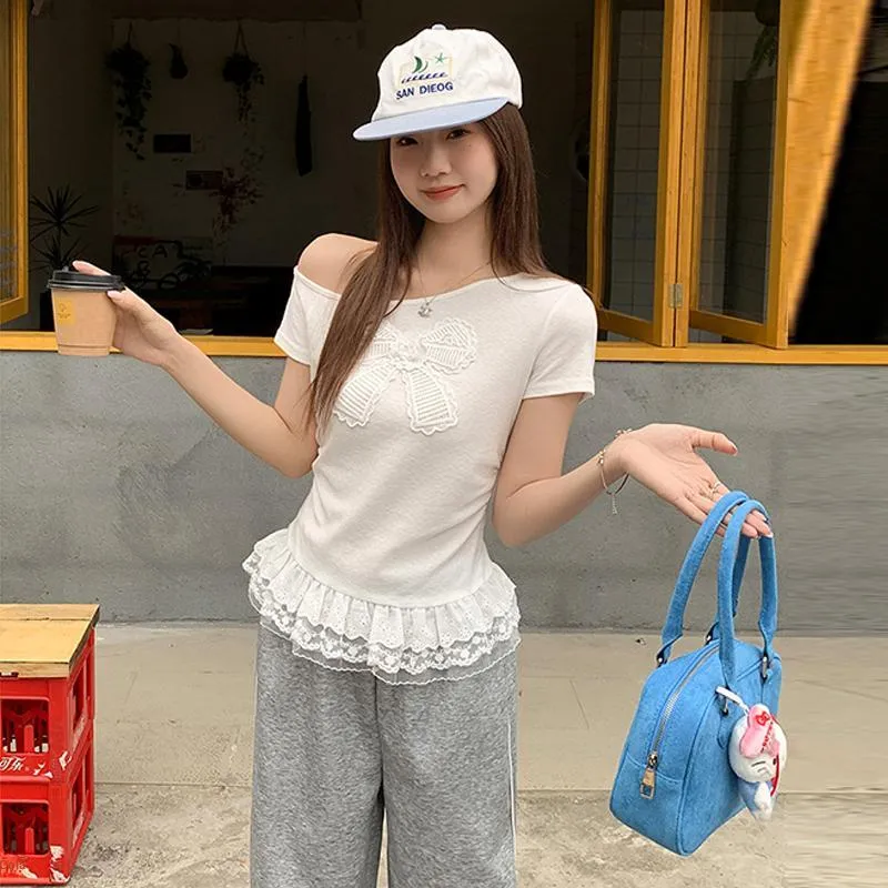 BVODE Regular T Shirt Women's White-3