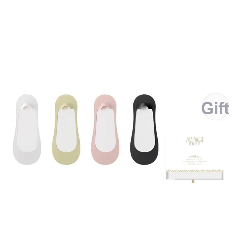 XIA.WA.ZHI.XIU No Show Socks Women's Box 4 Pack-7