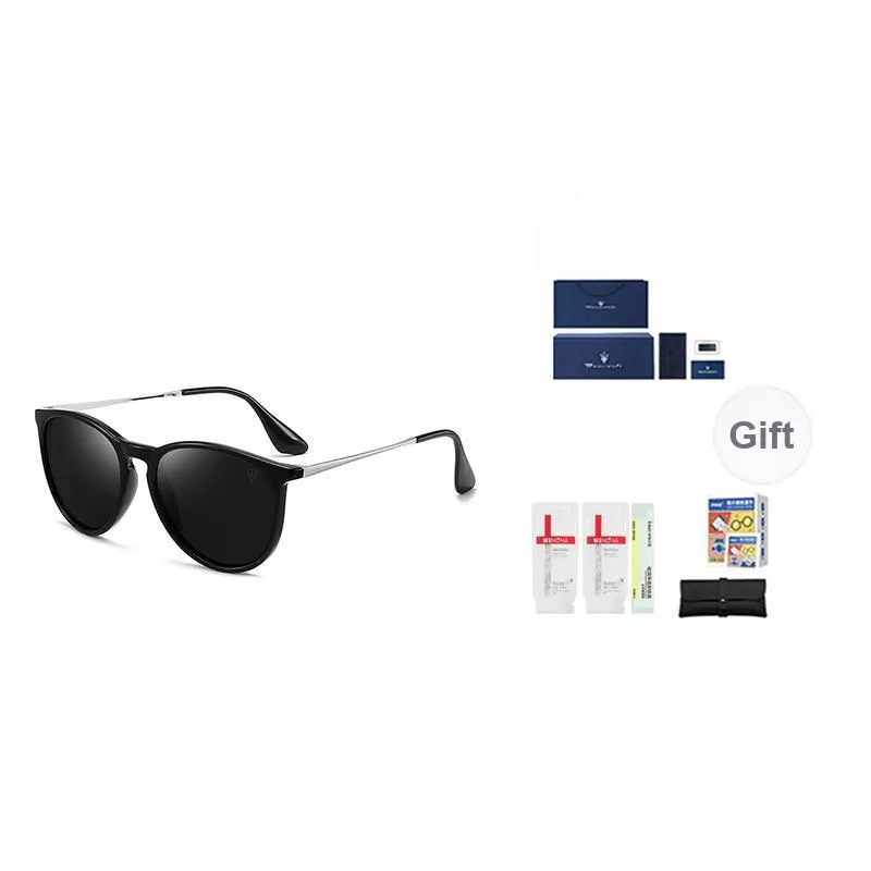 Maserati Plate And Metal Irregular Shape Sunglasses Unisex-1