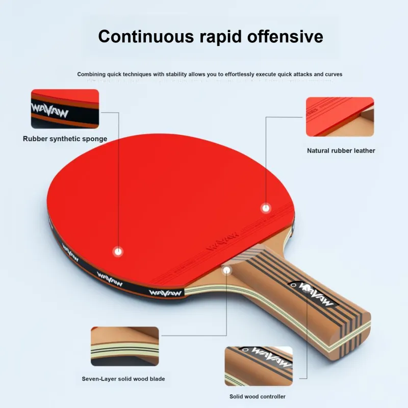 WAVAW Ping Pong Paddles-4
