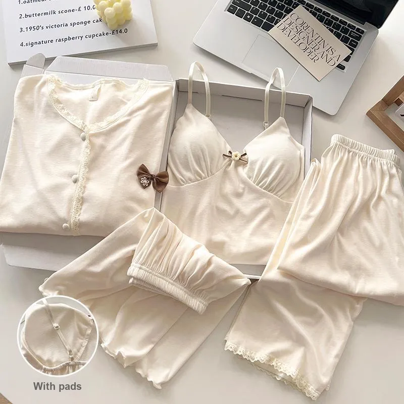 Ta Yan Pajama Set Women's Apricot-1