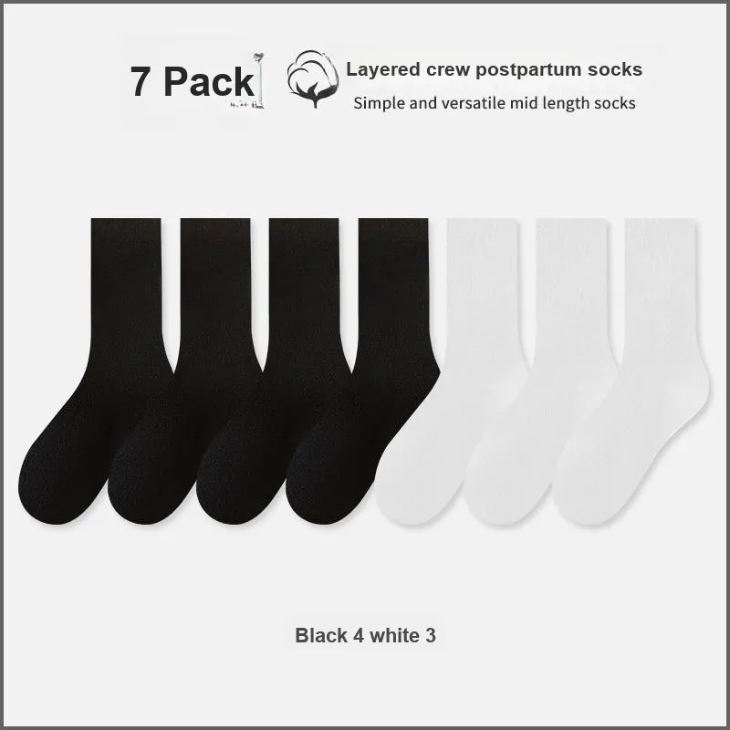 KJ Mid Calf Socks Unisex Combo Set-71