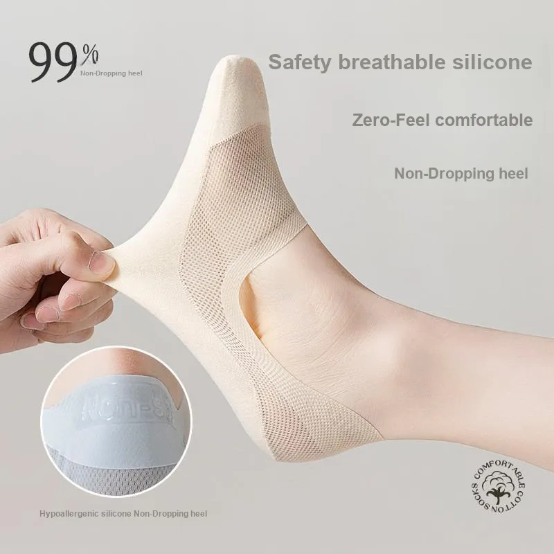 Caramella No Show Socks Women's 5 Pack-8