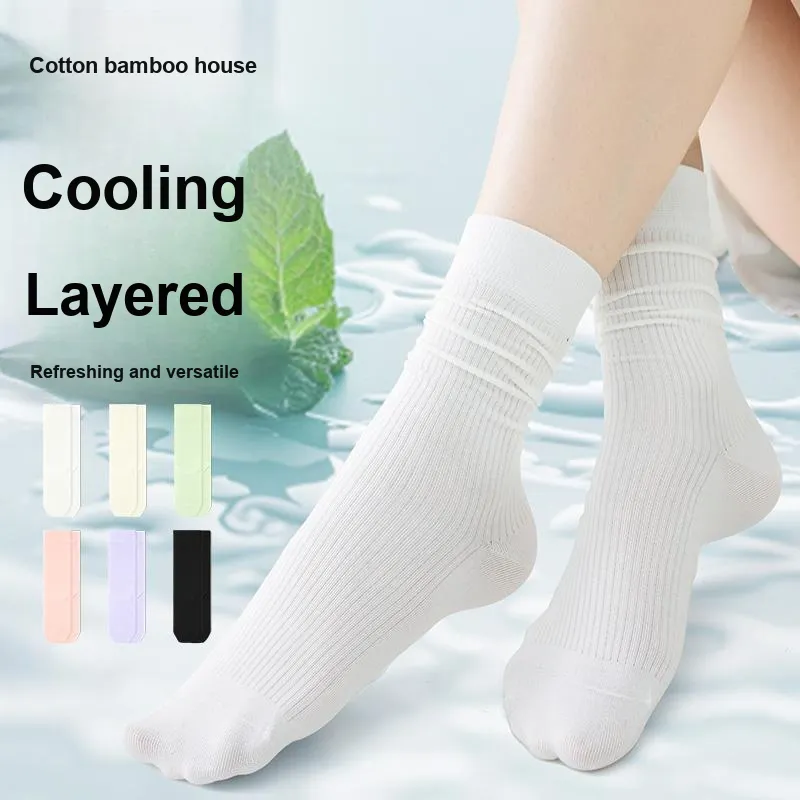 B&C.Room Knee High Socks Women's 4 Pack-1