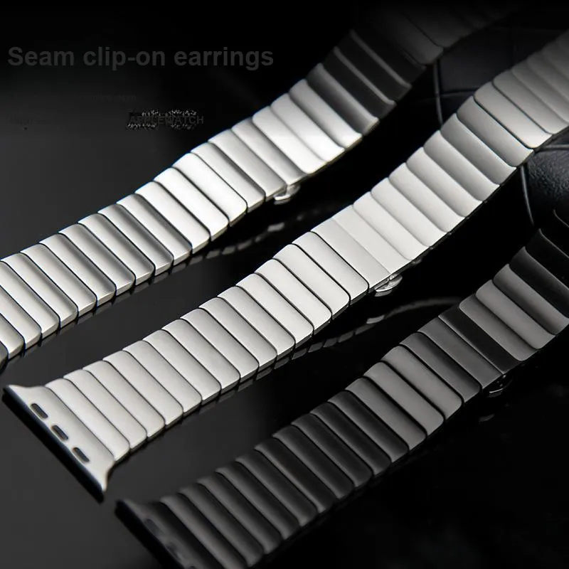 CHRROTA Watch Band Apple Compatibility Stainless Steel Material-9