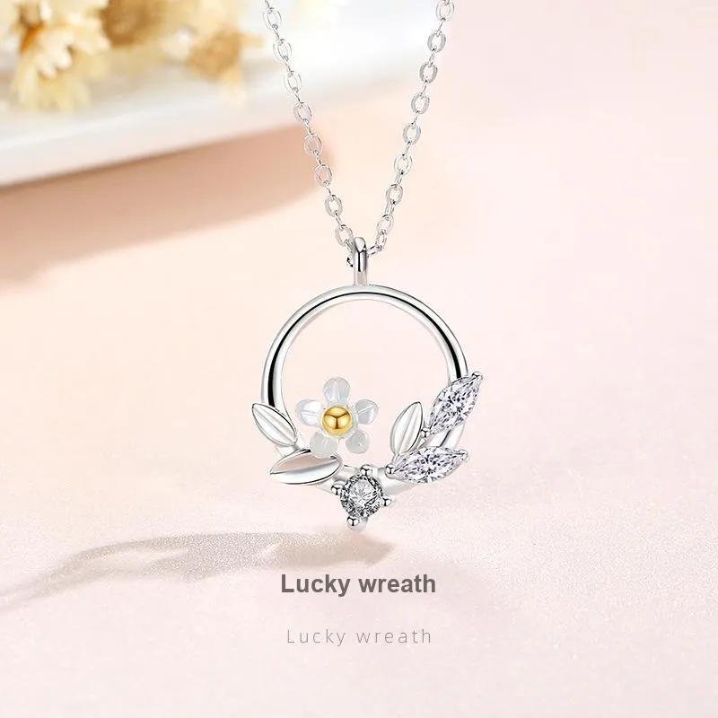 KEMLAIDA 925 Sterling Silver Necklaces Women's-1