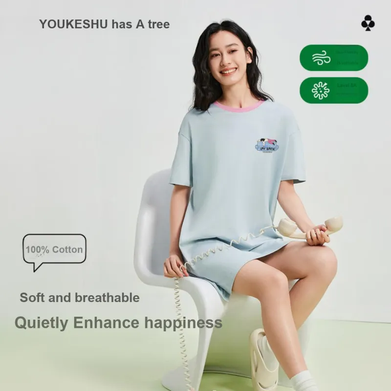 YOUKESHU Nightgown Women's Shopping Bag-15