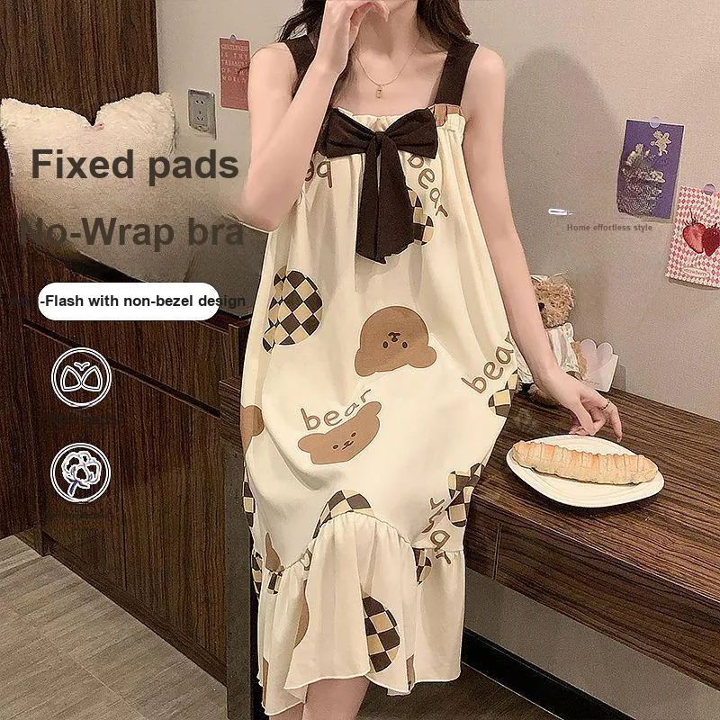 XISHE Women's Nightgowns-1