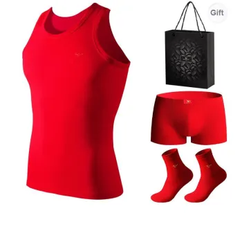 SEPTWOLVES Tank Tops Men's Prosperity 3 7 Pcs Set+Free Shopping Bag