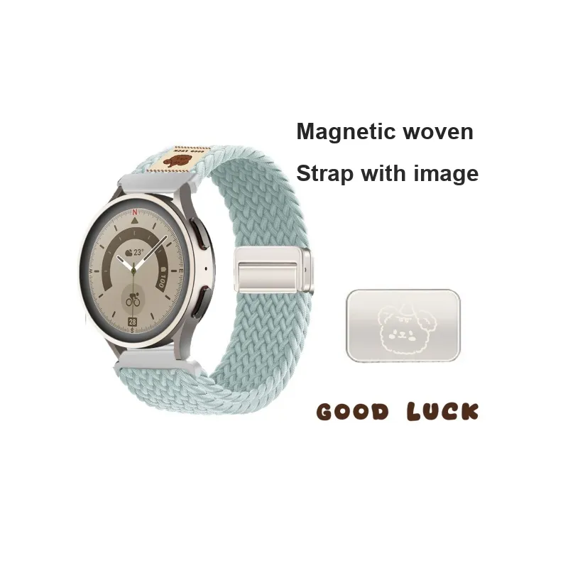 LOVINGCOOL Watch Band Huawei Compatibility 180mm Fabric Material-3