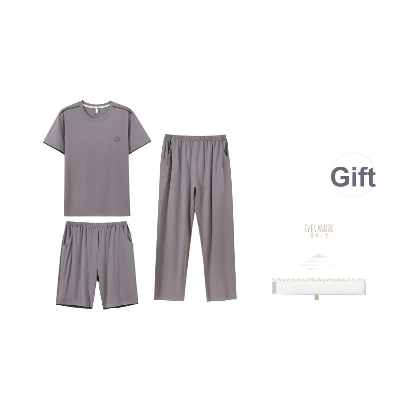 XIA.WA.ZHI.XIU Pajama Set Men's Shopping Bag-0