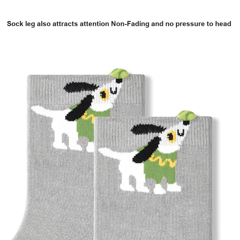 Primeet Mid Calf Socks Women's 5 Pack-1