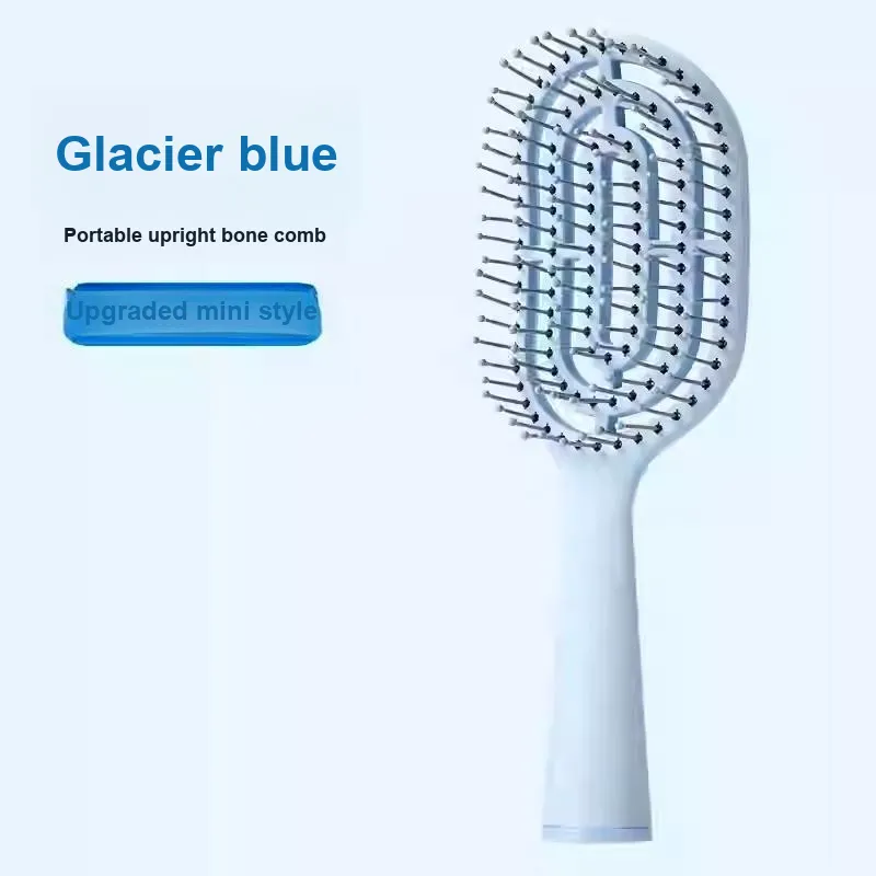 MINISO Portable Upright Comb Soothe Scalp # Glacier Blue-1