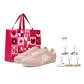 Milk Tea Powder/Classic White[Pink Shopping Bag+Keychain]