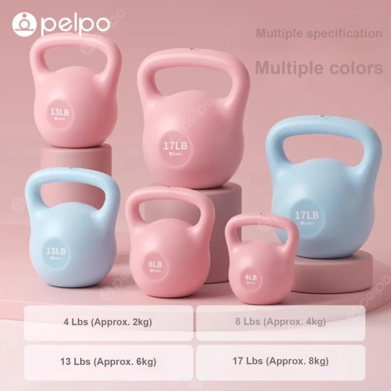 Pelplo Kettlebells PVC Home Indoor Office Specific Unisex Comprehensive Fitness Exercises For Muscle Relaxation-23