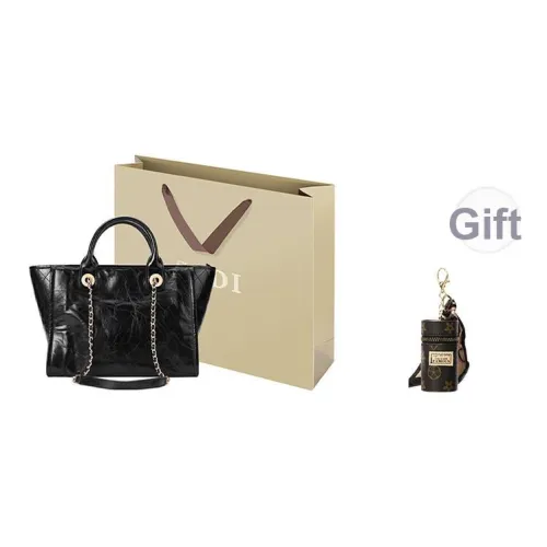 SADI Корова Кожа Одно Плечо Сумка Женская Черная