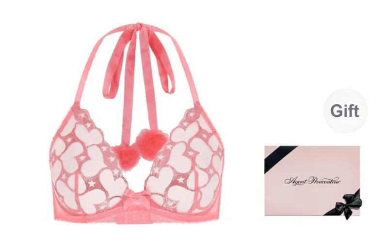 Agent Provocateur Bra Women's Gift Box Set Pink-0
