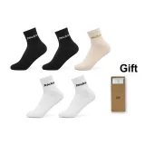 [5 Pack]Black *2/White *2/Skin *1 (Women's)