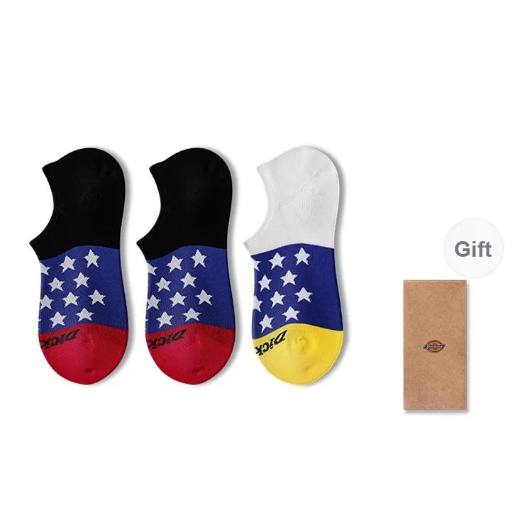 Dickies Sweat-Wicking Cute Invisible No-Show Socks Unisex-30