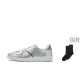 Silver (Includes Cotton Socks)