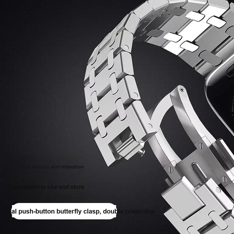 Fly Huawei Compatibility Watch Band Stainless Steel Material-2