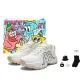 White (Birthday Shopping Bag+Sneaker Charm+Shoelace+Socks)