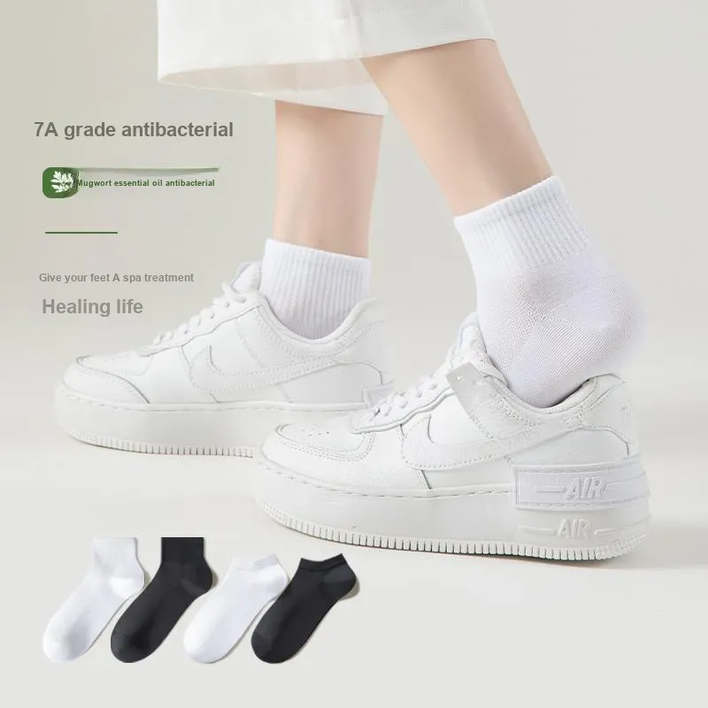 AOKANG Mid Calf Socks Unisex Gift Box Of 6 Doubles-8