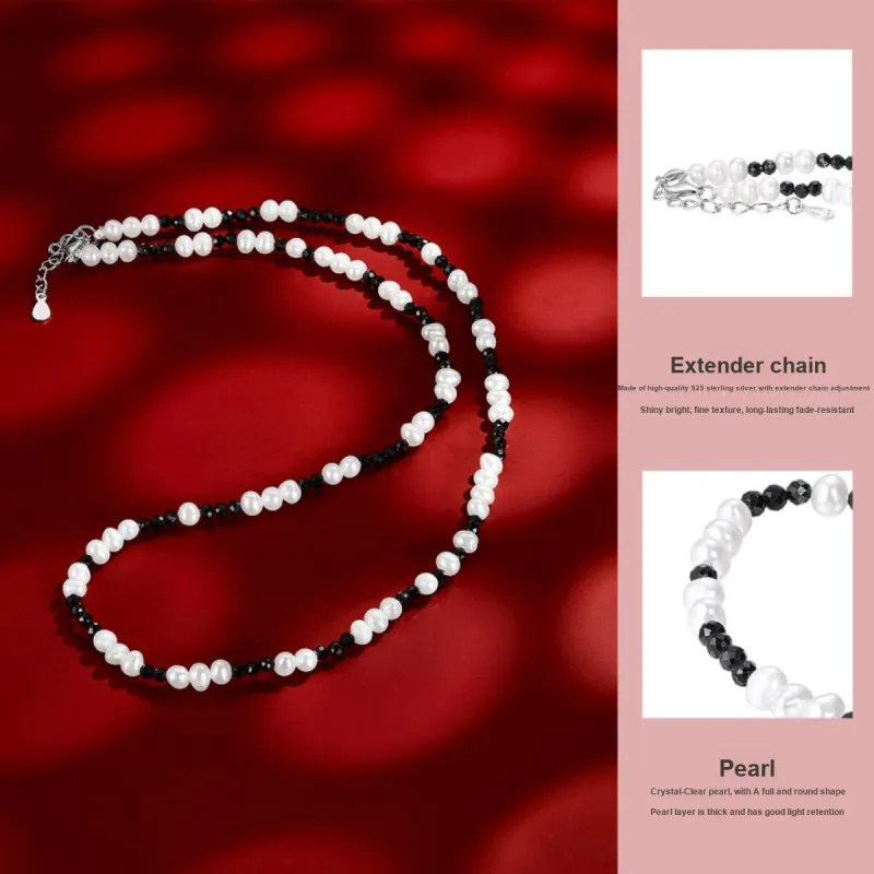 LAOMIAO Pearl Necklaces Women's-3