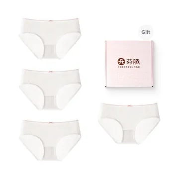 FENTENG Underpants Women's 4 Pack White
