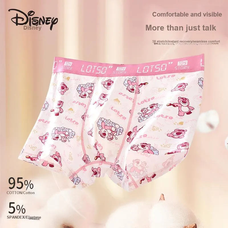 Disney Strawberry Bear Series Underpants Men's Box 3 Pack-2
